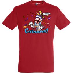 T-shirt kinderen Carnavalluh | Carnaval | Carnavalskleding Kinderen Baby | Rood | maat 104